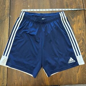 Adidas Men's Dark Blue Athletic Shorts